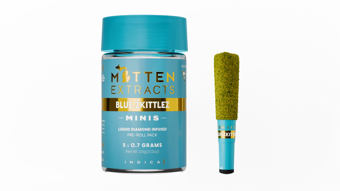 Blue Zkittlez Infused Pre-Roll Minis 3.5g
