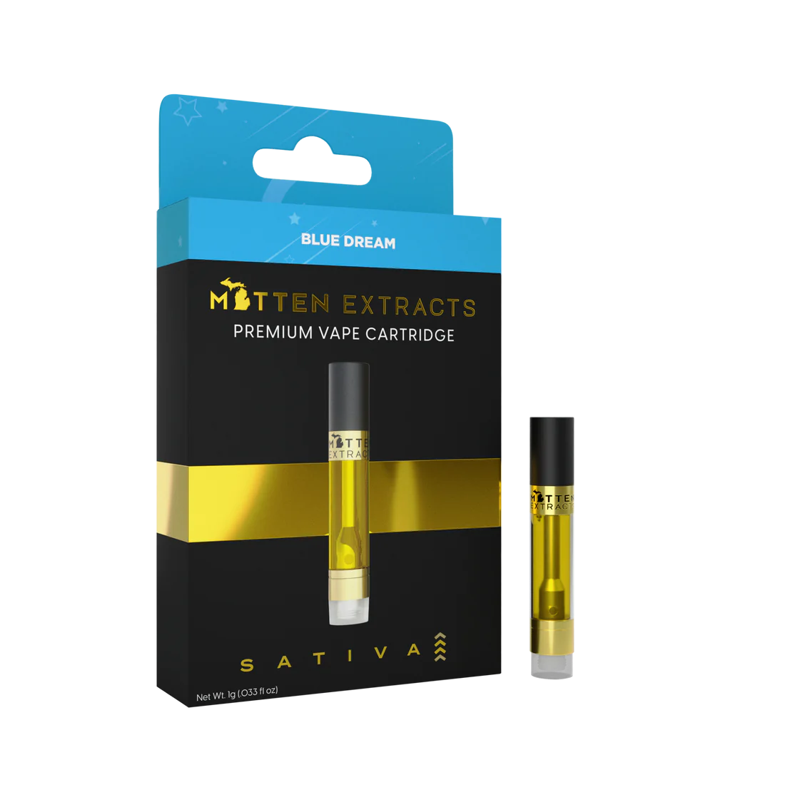 Blue Dream 1g Vape Cartridge