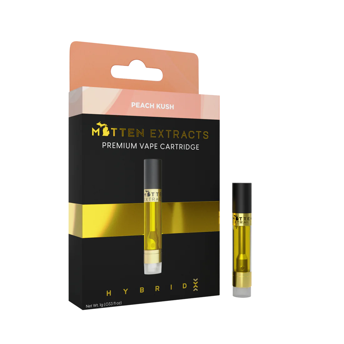 Peach Kush 1g Vape Cartridge