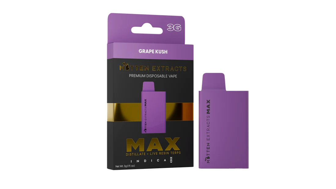 Grape Kush MAX Disposable Vape
