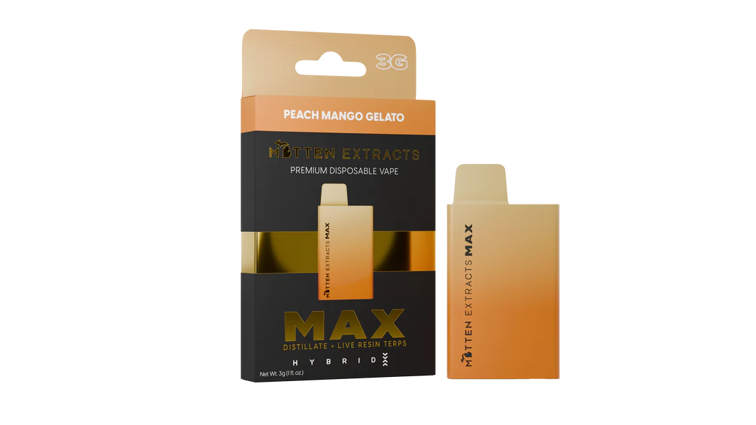 Peach Mango Gelato MAX Disposable Vape