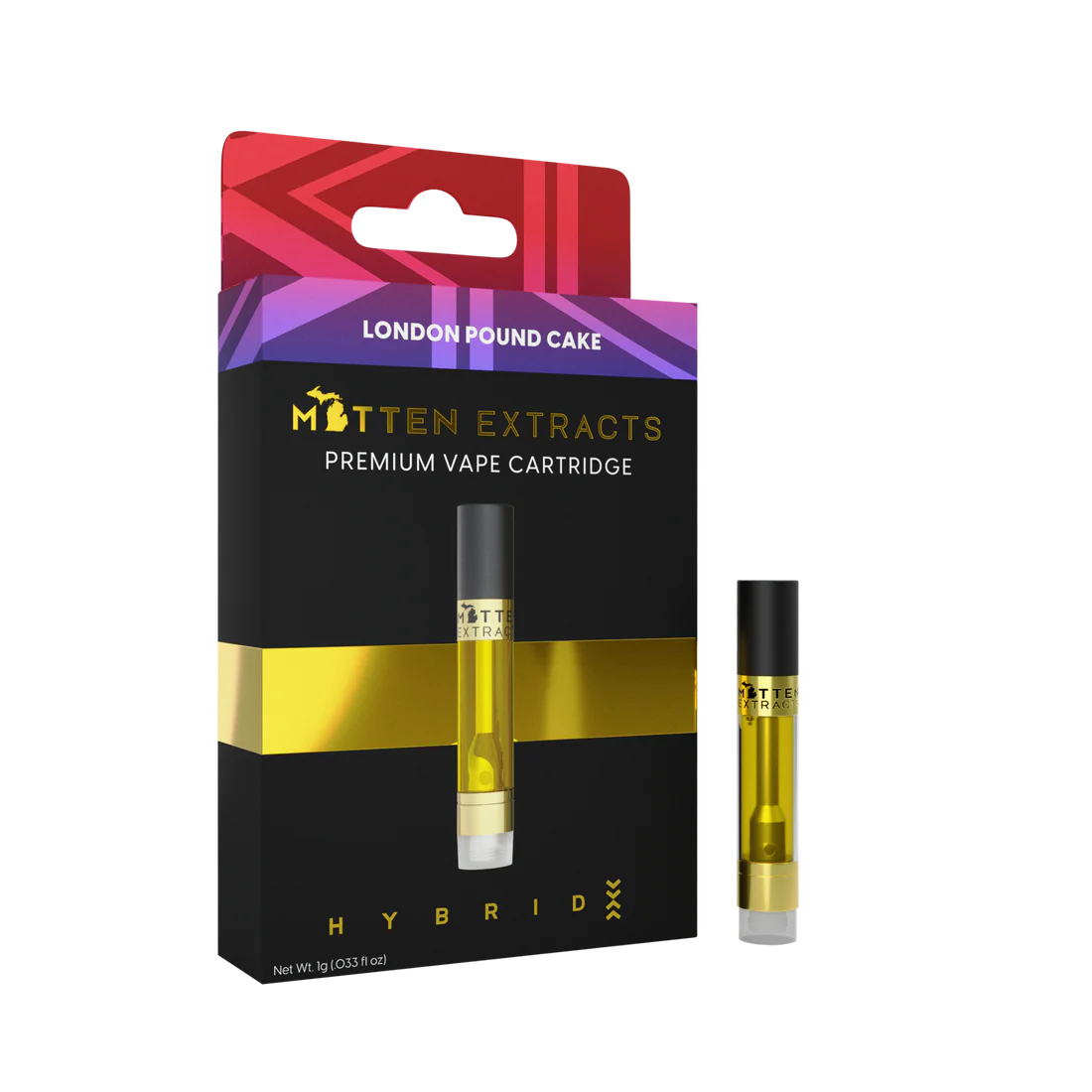 London Pound Cake 1g Vape Cartridge