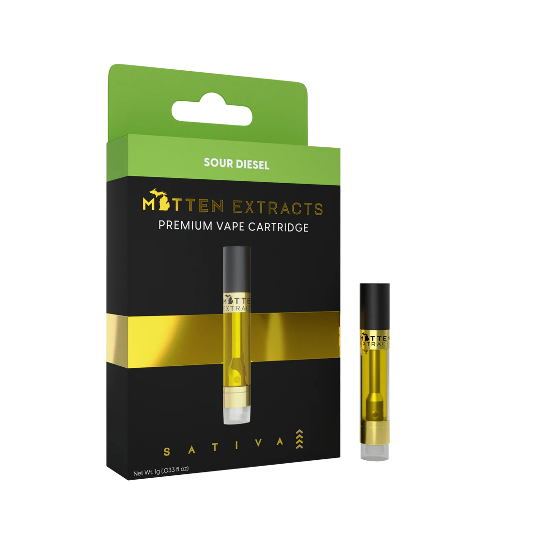 Sour Diesel 1g Vape Cartridge