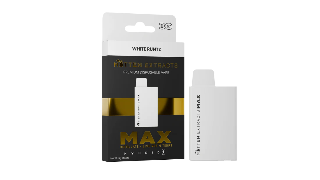 White Runtz MAX Disposable Vape