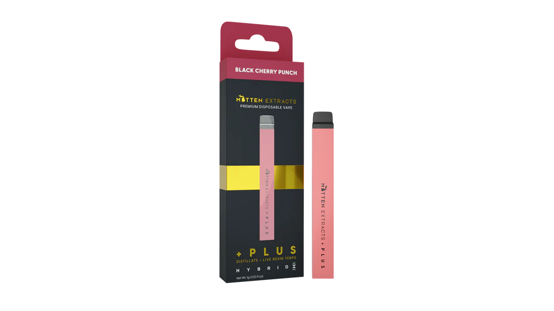 Black Cherry Punch +Plus Disposable Vape