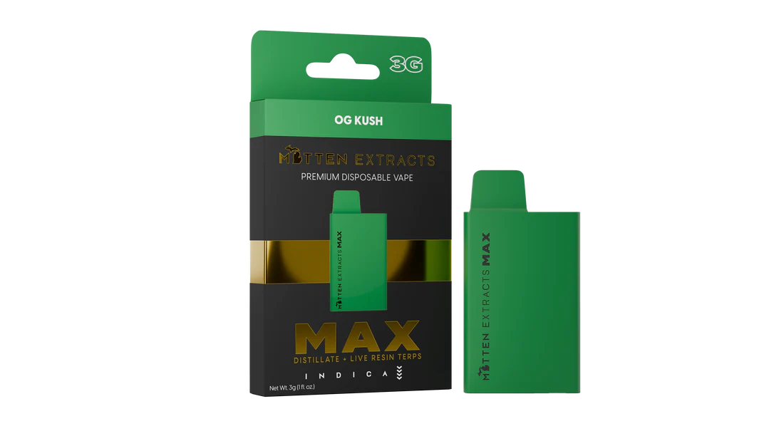 OG Kush MAX Disposable Vape