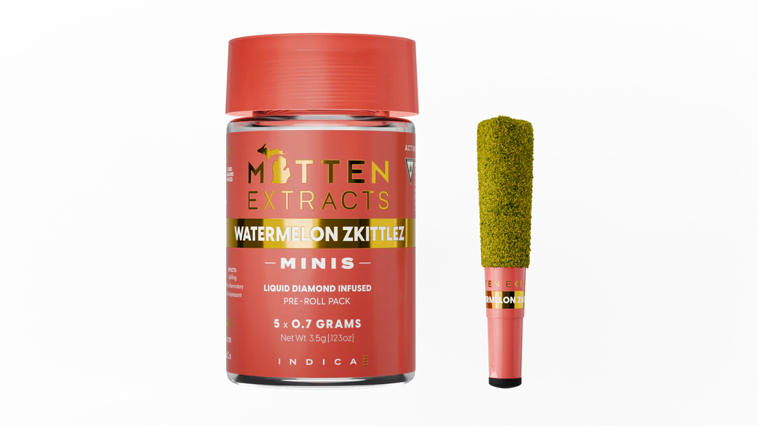 Watermelon Zkittlez Infused Pre-Roll Minis 3.5g